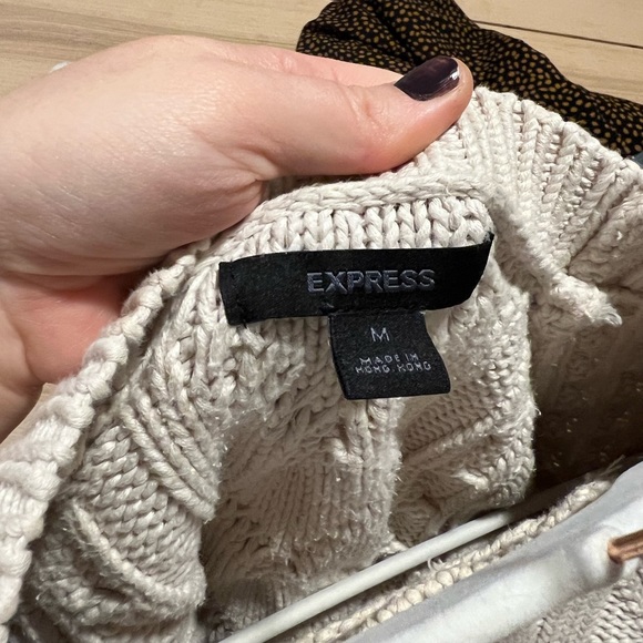 90s Collegiate knit Sweater - Picture 3 of 3